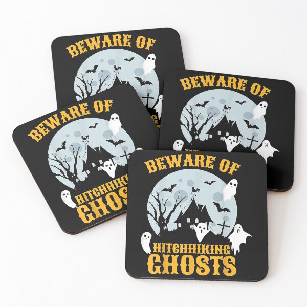 Item preview, Gifts Women Beware Hitchhiking Ghosts Halloween Party Cute Long  For Fans designed and sold by CarolChistianse.