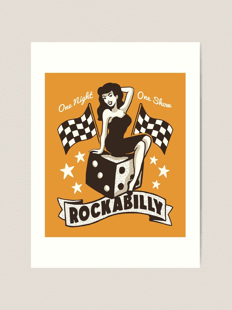 rockabilly pinupgirl vintage ビンテージ アート