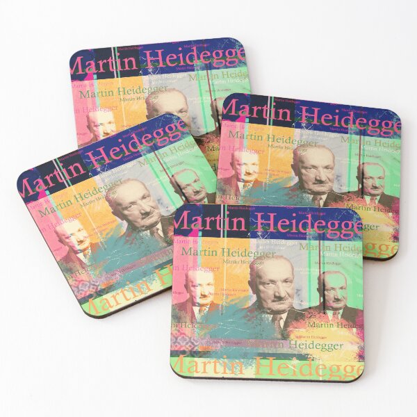Item preview, Martin Heidegger, German philosopher, portrait designed and sold by Mauswohn.