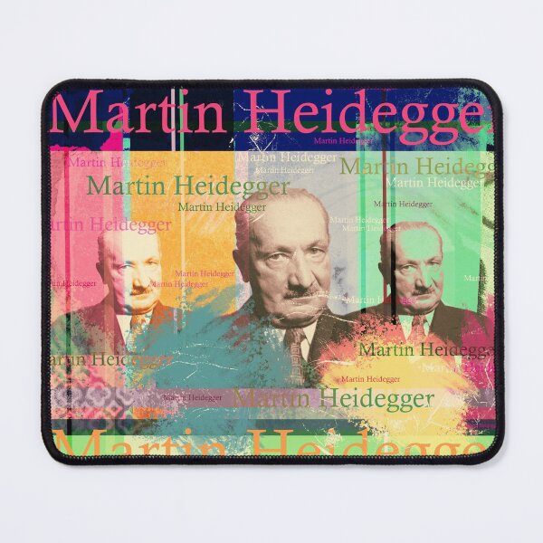 Item preview, Martin Heidegger, German philosopher, portrait designed and sold by Mauswohn.