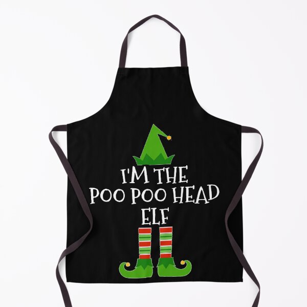 Item preview, I'm The Poo Poo Head Elf Matching Family Christmas graphic designed and sold by TopRatedDesigns.