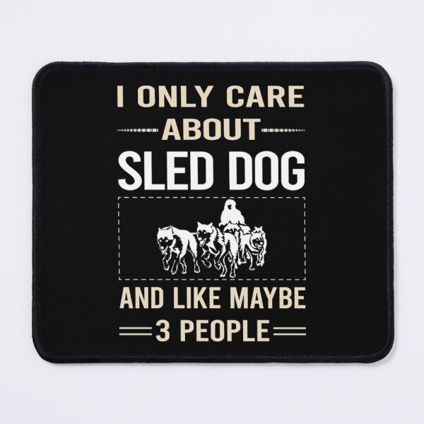 Item preview, Sled Dog T-ShirtFunny 3 People Sled Dog designed and sold by RanTour.