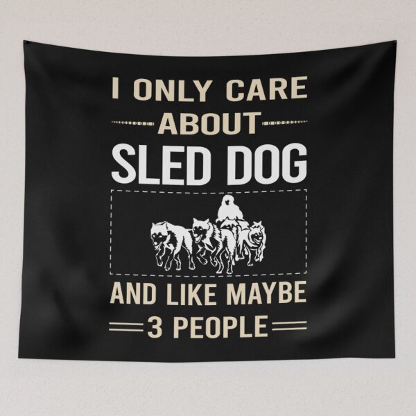 Item preview, Sled Dog T-ShirtFunny 3 People Sled Dog designed and sold by RanTour.