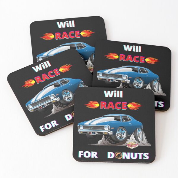 Item preview, Will Race for Donuts designed and sold by Thesmoking.