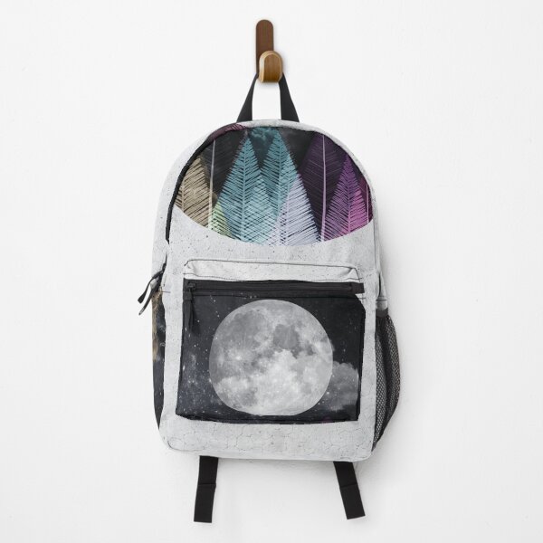 Item preview, Moon at night minimal wall art designed and sold by Bigika.