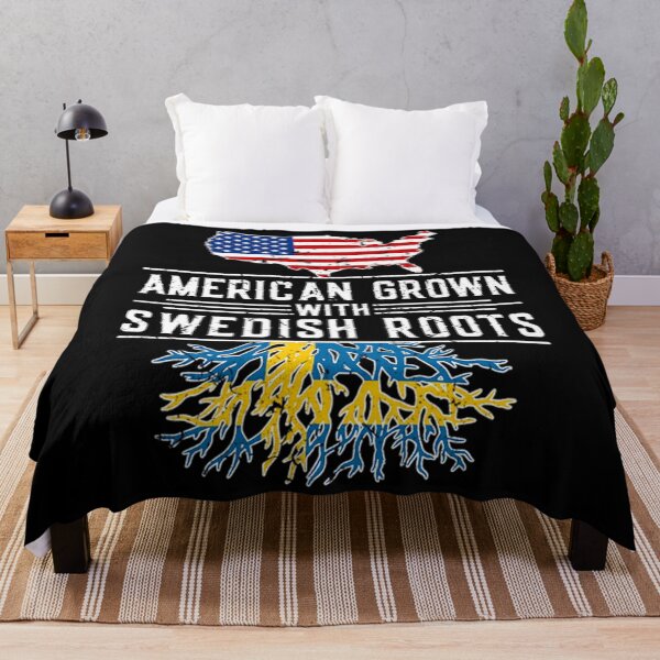 Item preview, Swedish Roots T-ShirtAmerican Grown Swedish Roots Pride Sweden designed and sold by RanTour.