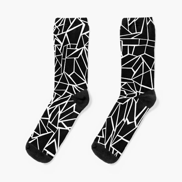 Muster, Pattern by Clarissa Schwarz Socken