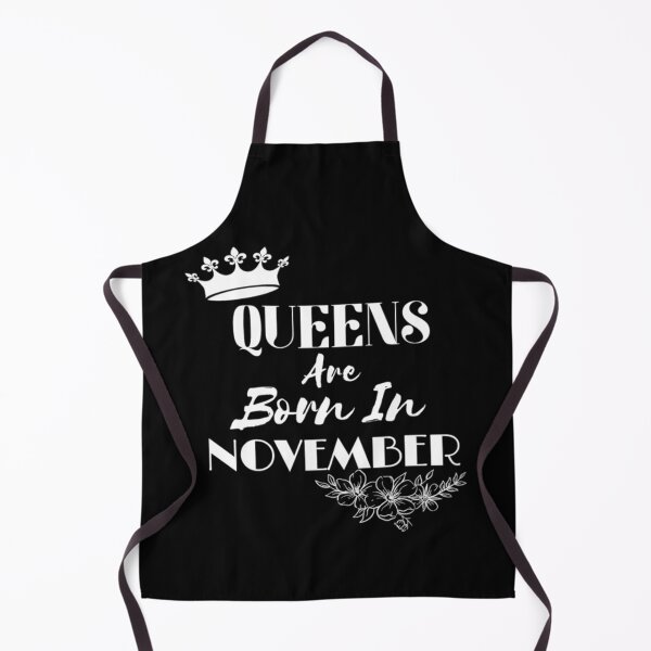 Item preview, Queens Are Born In November Floral designed and sold by NishiiAgrawal.