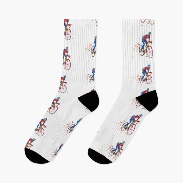 Item preview, Cycling racer in watercolor designed and sold by paulrommer.