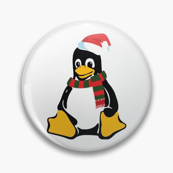 Artikelvorschau, Weihnachts-Tux-Linux-Pinguin-weißer Hintergrund entworfen und verkauft von Code Monkeys.