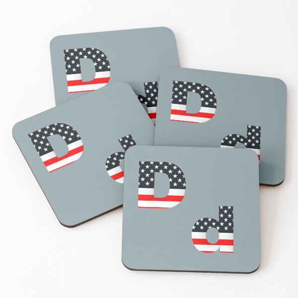 Item preview, alphabet USA D designed and sold by mostheristore.