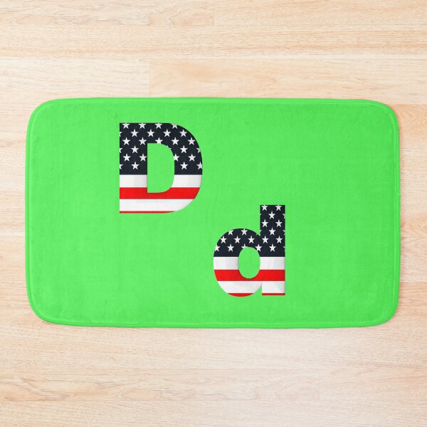 Item preview, alphabet USA D designed and sold by mostheristore.