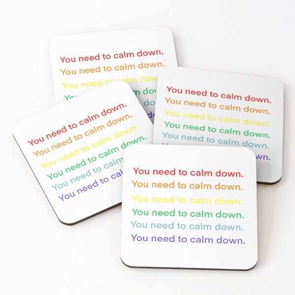Item preview, You need to calm down. designed and sold by ShadesOfFemme.