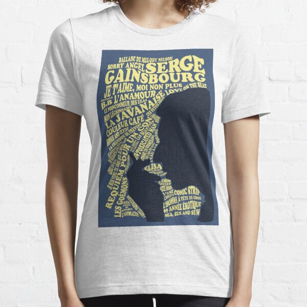 Serge Gainsbourg - Discographie T-shirt essentiel