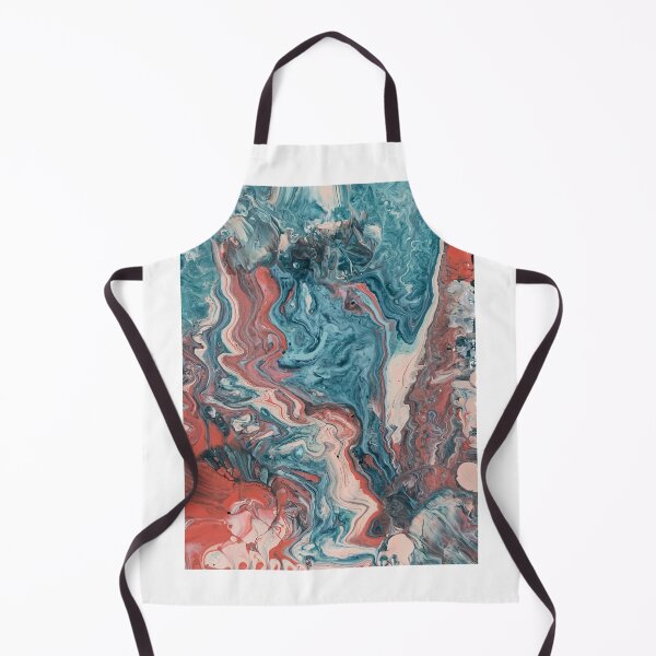 Item preview, Blue, white and red marble designed and sold by FurbieDesign.