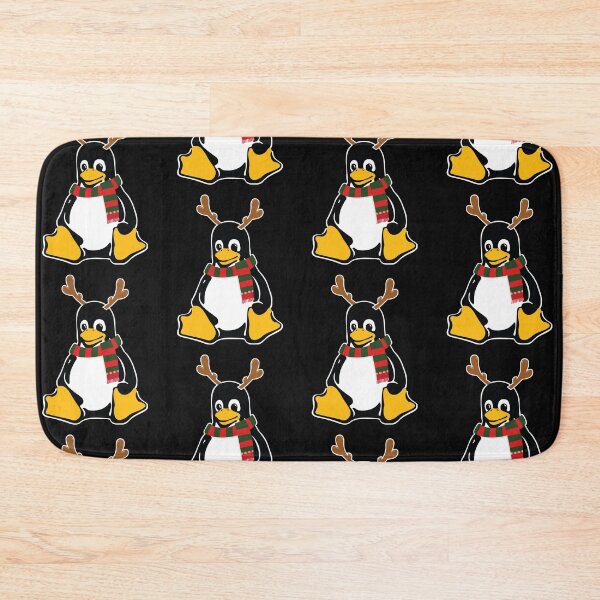 Item preview, Christmas Tux Linux penguin with antlers designed and sold by Code  Monkeys.