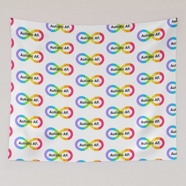 Item preview, Autistic & gay AF. designed and sold by ShadesOfFemme.