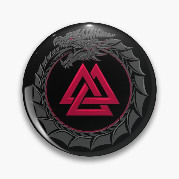 Item preview, Viking Jormungandr Symbol - Valknut designed and sold by anziehend.