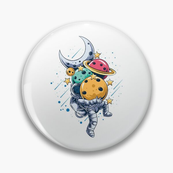 Item preview, Astronaut T-ShirtAstronaut Carrying Planets designed and sold by AuroraSmithg.