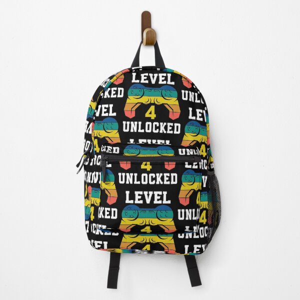Item preview, Level 4 Unlocked, Video Game 4th Gamer Birthday designed and sold by Fabvity.