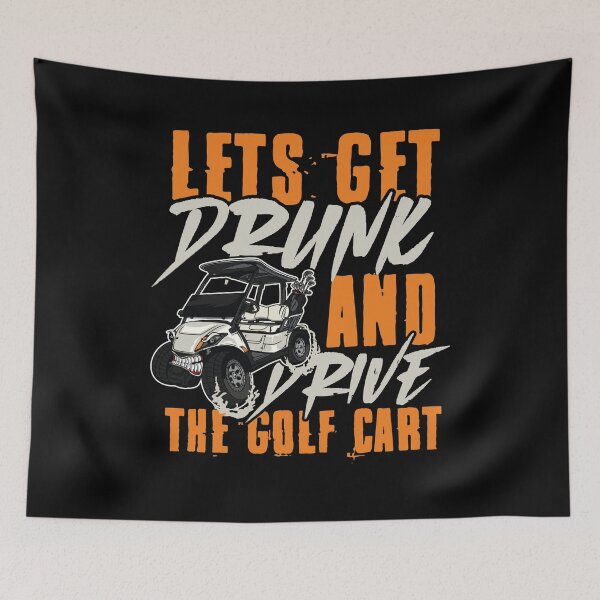 Item preview, Drunk and golf car designed and sold by valuestees.
