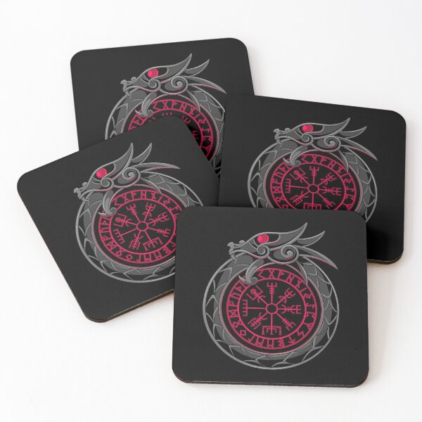 Item preview, Viking Jormungandr Symbol - Vegvisir designed and sold by anziehend.