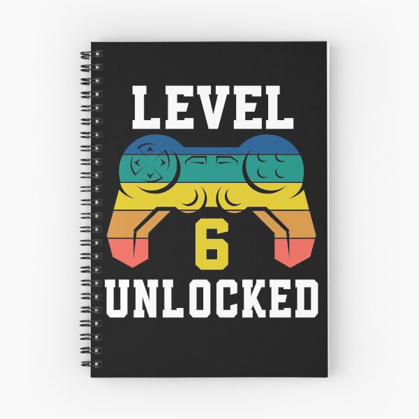 Item preview, Level 6 Unlocked, Video Game 6th Gamer Birthday designed and sold by Fabvity.