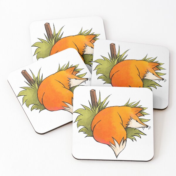 Item preview, Fox in the grass designed and sold by Nightlea.