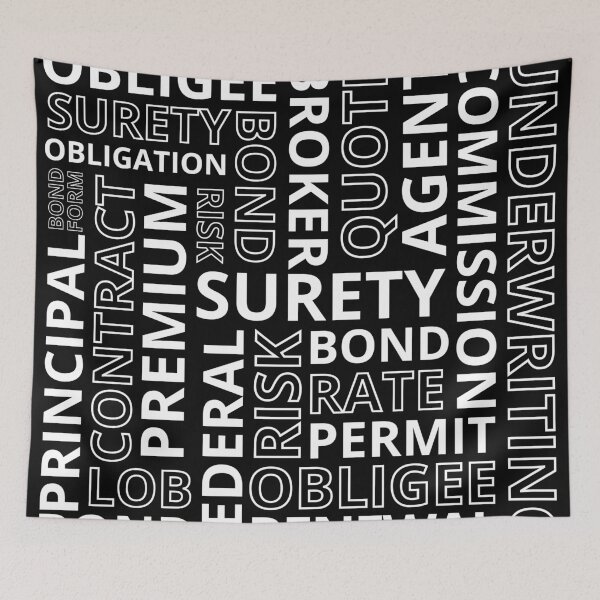 Item preview,  Surety White Text  designed and sold by trendingatees.