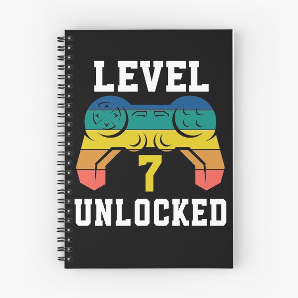 Item preview, Level 7 Unlocked, Video Game 7th Gamer Birthday designed and sold by Fabvity.
