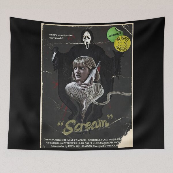 Item preview, Scream Black Movie designed and sold by PhongHo.
