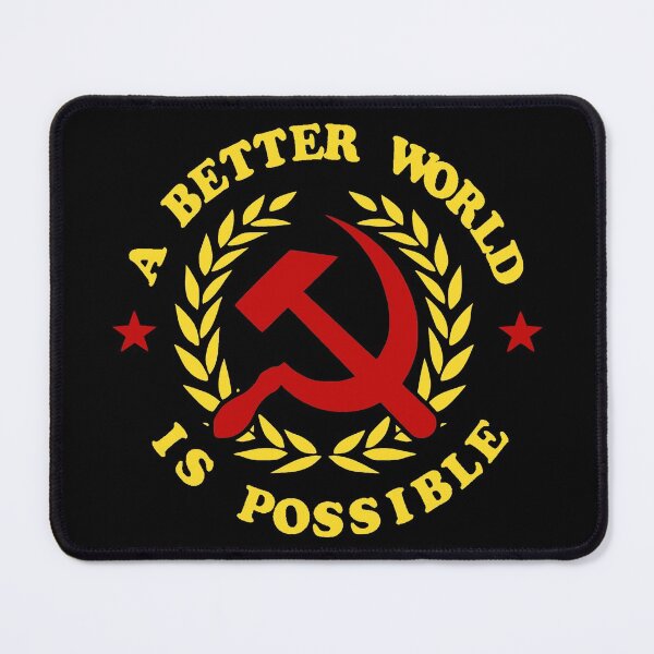 Item preview, A Better World Is Possible (Black Background Variant) designed and sold by jacquesi97.