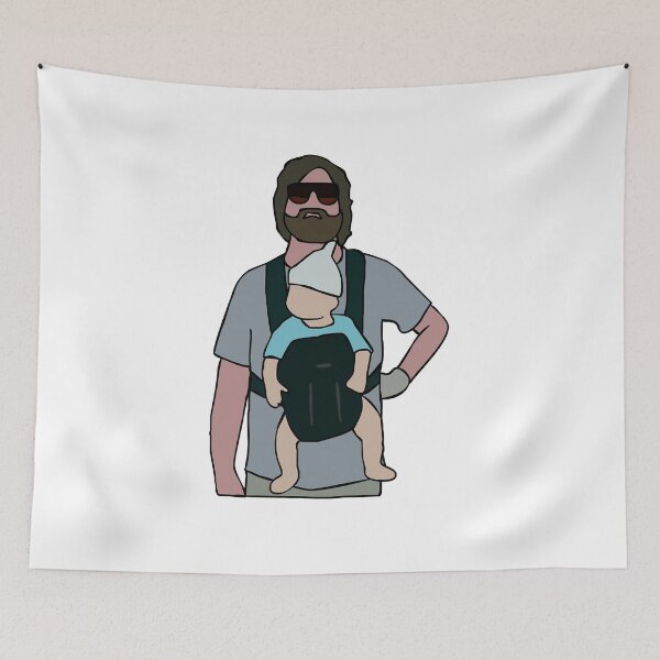 Item preview, Cool Awesome Comedy Doug Alan Ed Helms The Hangover Retro designed and sold by AdaptiveSylvial.