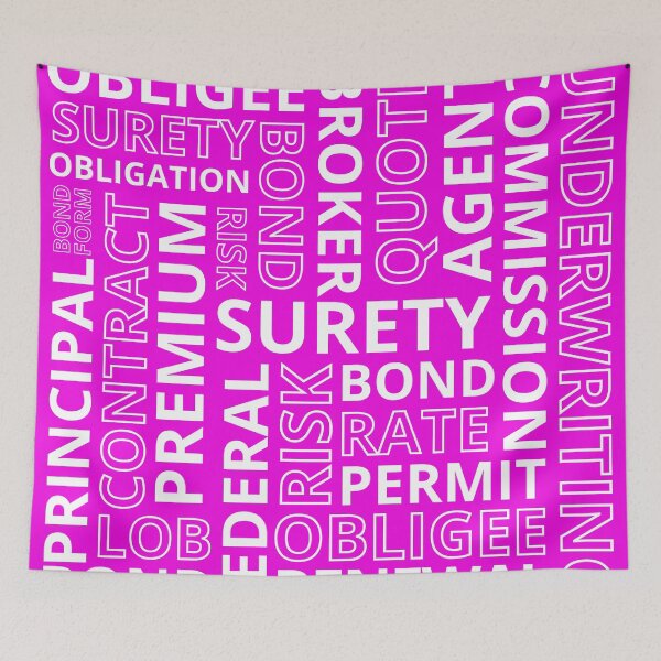 Item preview,  Surety White Text Pink designed and sold by trendingatees.