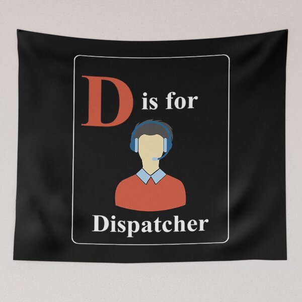 Item preview, Dispatcher T-ShirtDispatcher 911 Thin Gold Yellow Line designed and sold by AuroraSmithg.