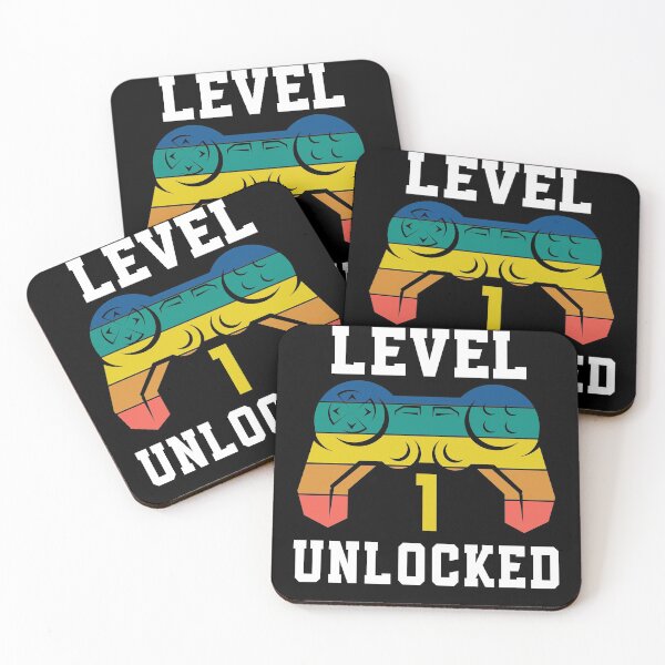 Item preview, Level 1 Unlocked, Video Game 1st Gamer Birthday designed and sold by Fabvity.