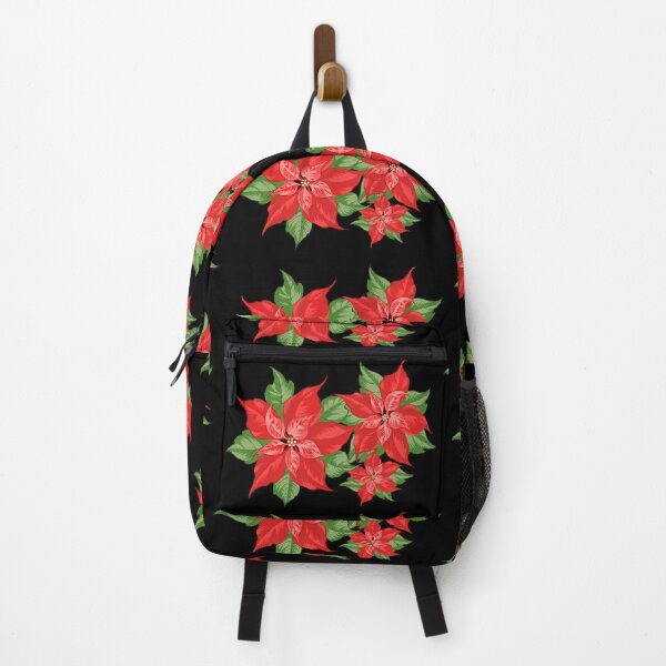 Item preview, Poinsettia Festive Plant Composition designed and sold by Happy Puppy Print On Demand.