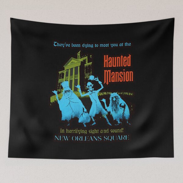 Item preview, Retro Vintage The Haunted Mansion Hat Box Halloween Shirt  Cute Graphic Gift designed and sold by CarolChistianse.