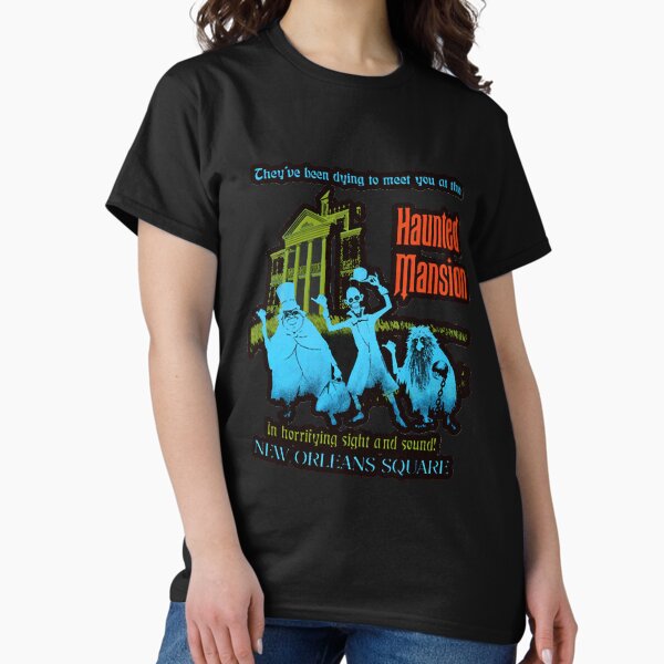 Item preview, Retro Vintage The Haunted Mansion Hat Box Halloween Shirt  Cute Graphic Gift designed and sold by CarolChistianse.