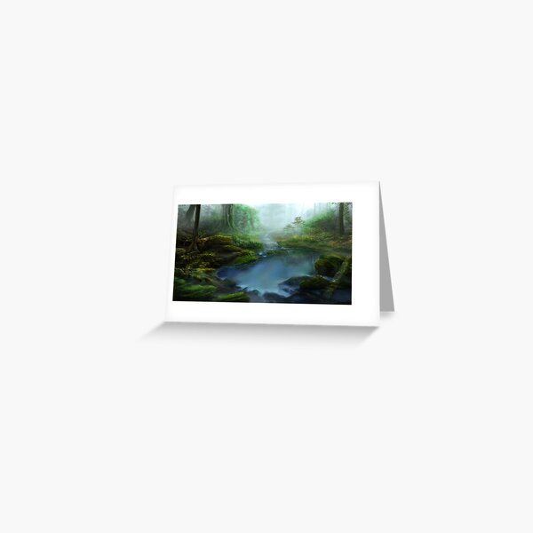 Mystic Pond Greeting Card