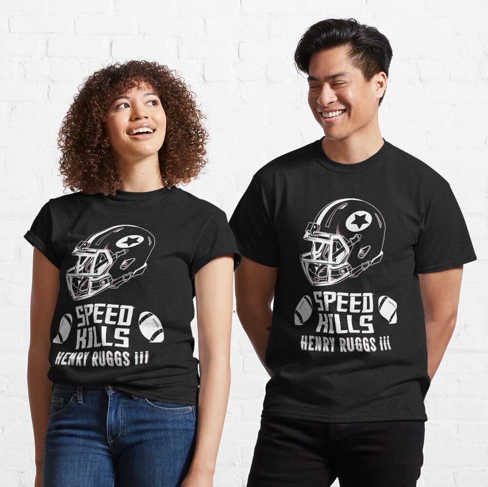 Fruit of The Loom Henry Ruggs Speed Kills, Baseball Players | T-shirts | Henry Ruggs Speed Kills Classic T Shirt