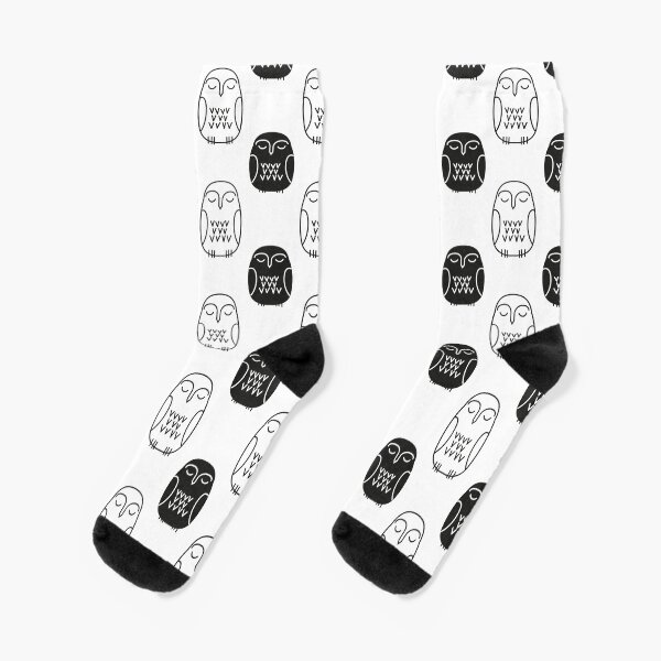 Kleine Eule Socken