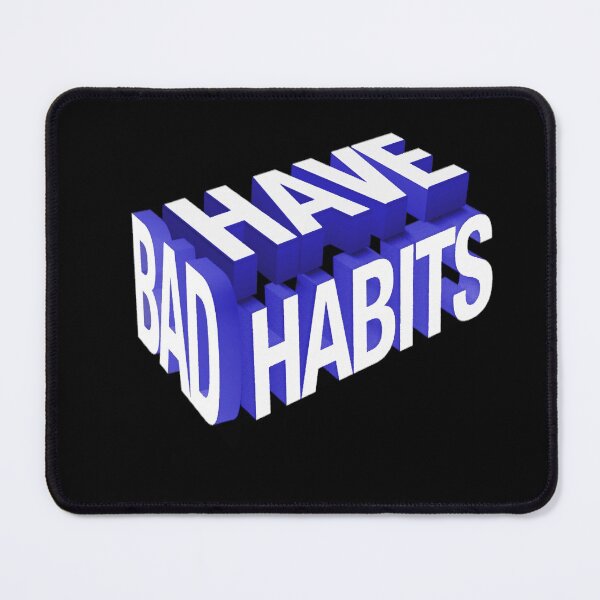 Item preview, Have Bad Habits 3D Text Box  designed and sold by Joolsd.