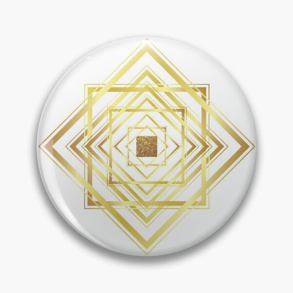 Item preview, Simple classic and chic design of a golden square designed and sold by Trianglegreen.