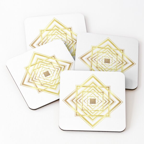 Item preview, Simple classic and chic design of a golden square designed and sold by Trianglegreen.