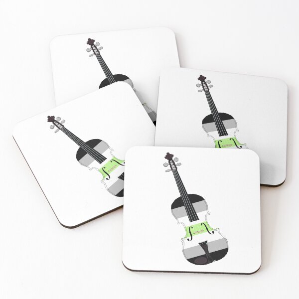 Item preview, Agender Pride Violin designed and sold by Katy Briant.