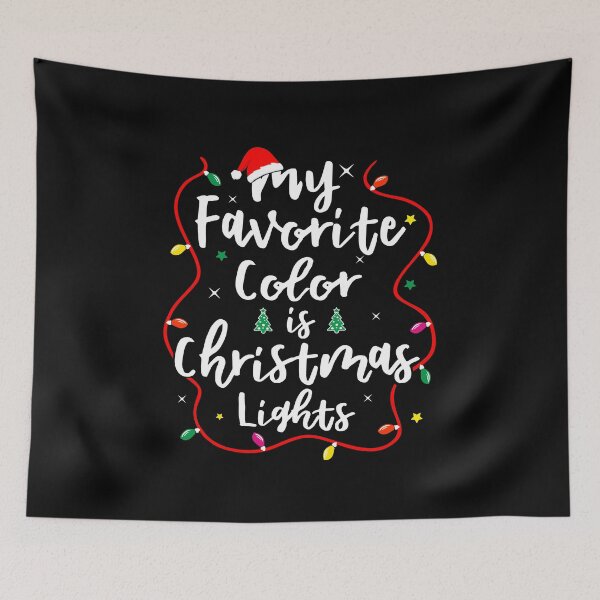 Item preview, Christmas Is My Favorite Color Xmas Lights Cute designed and sold by alenaz.