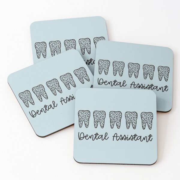 Item preview, Dental Assistant Cute leopard print teeth | Assistant Dentist  | RDA Registered Dental Assistant Dental gifts designed and sold by Violet Treasures.