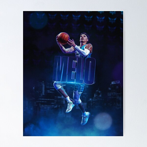 Vista previa del artículo con la obra «Fondo de pantalla de LaMelo Ball», diseñado y vendido por adenavily82.