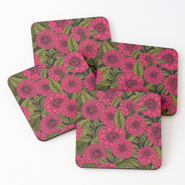 Item preview, Red Dahlia garden designed and sold by Katerina Mitkova Kirilova.